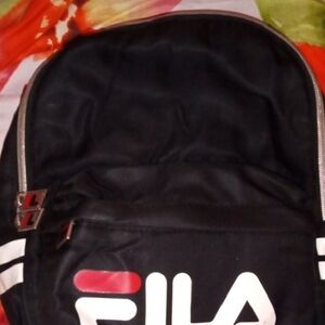 Fila Black Backpack